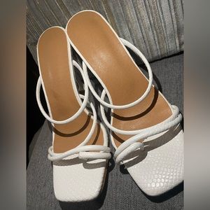 Open Toed Heeled Mules